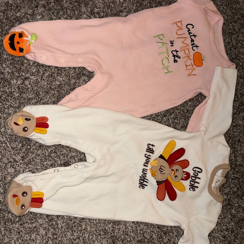 Baby Starters Pale Pink Footed Baby Pajama